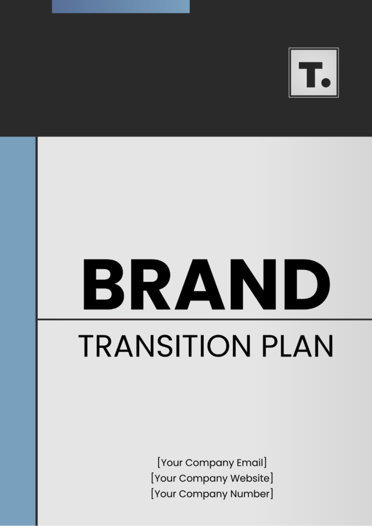 Free Brand Transition Plan Template to Edit Online