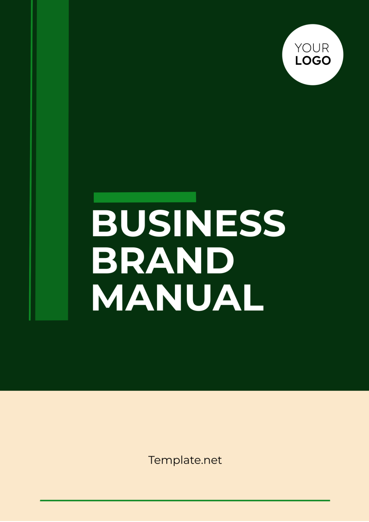 Free Business Brand Manual Template to Edit Online