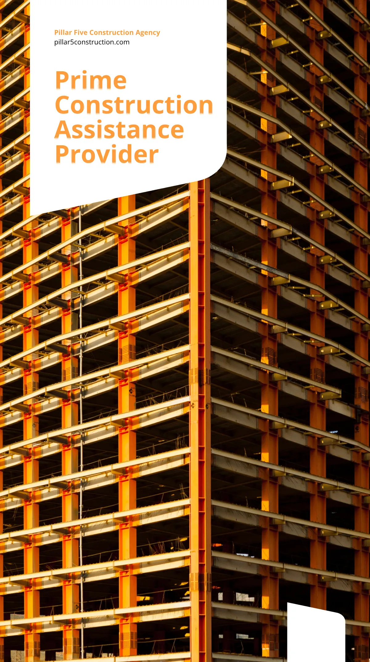 Construction Agency Whatsapp Post Template