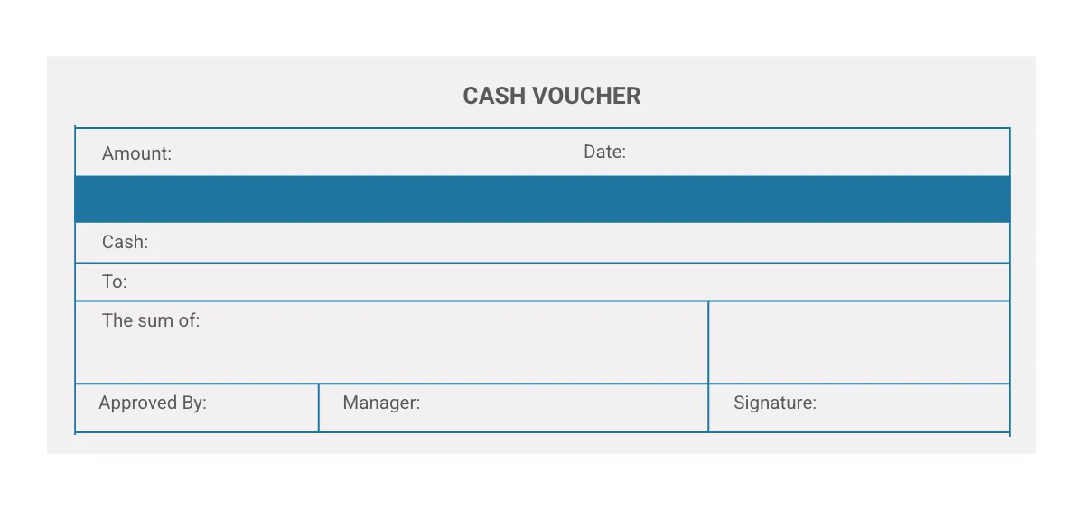 Free Professional Cash Voucher Template to Edit Online