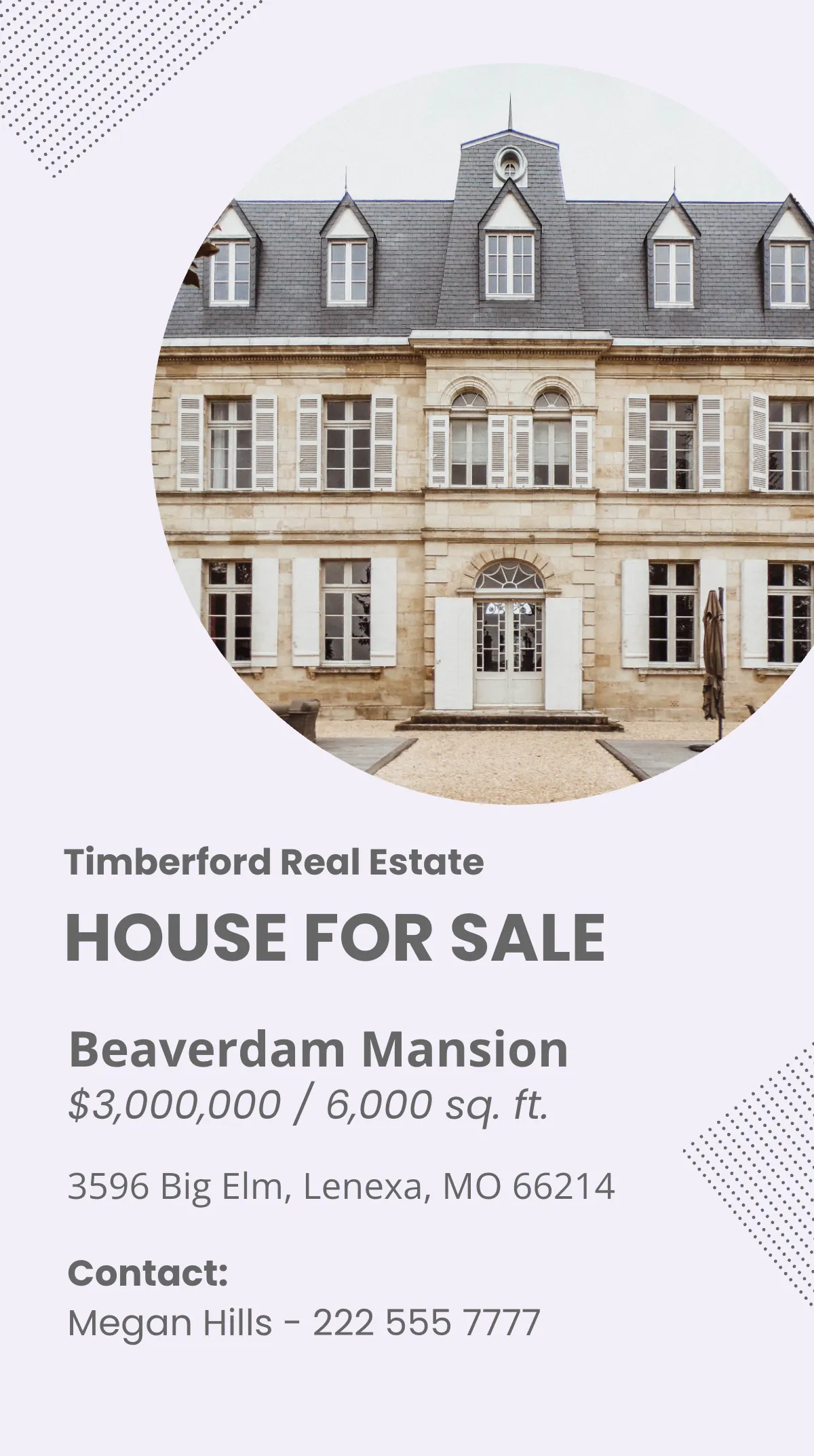 Free House For Sale Whatsapp Post Template to Edit Online