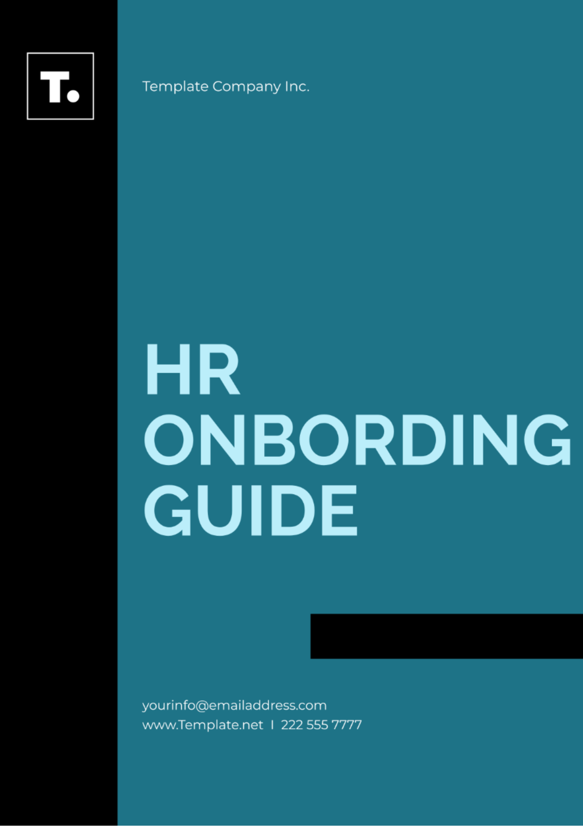 Free Hr Onboarding Guide Template to Edit Online
