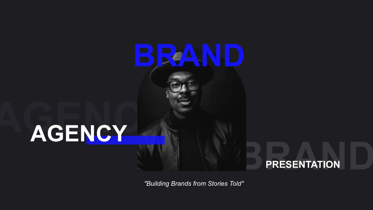 Free Brand Agency Presentation Template to Edit Online