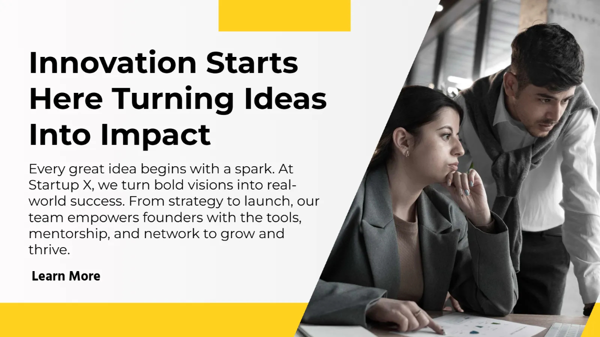 Free Startup X Post Template to Edit Online