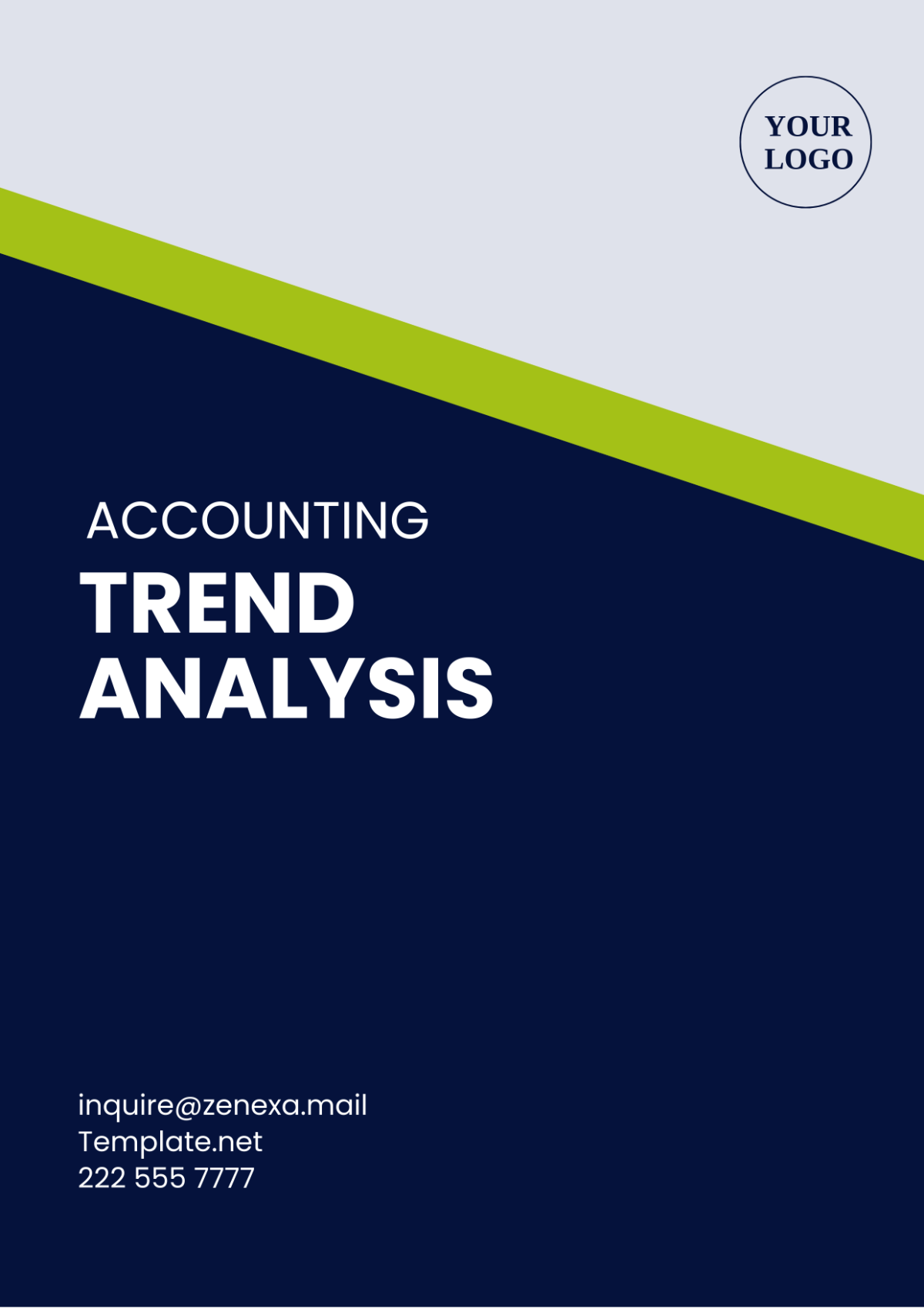 Free Accounting Trend Analysis Template to Edit Online