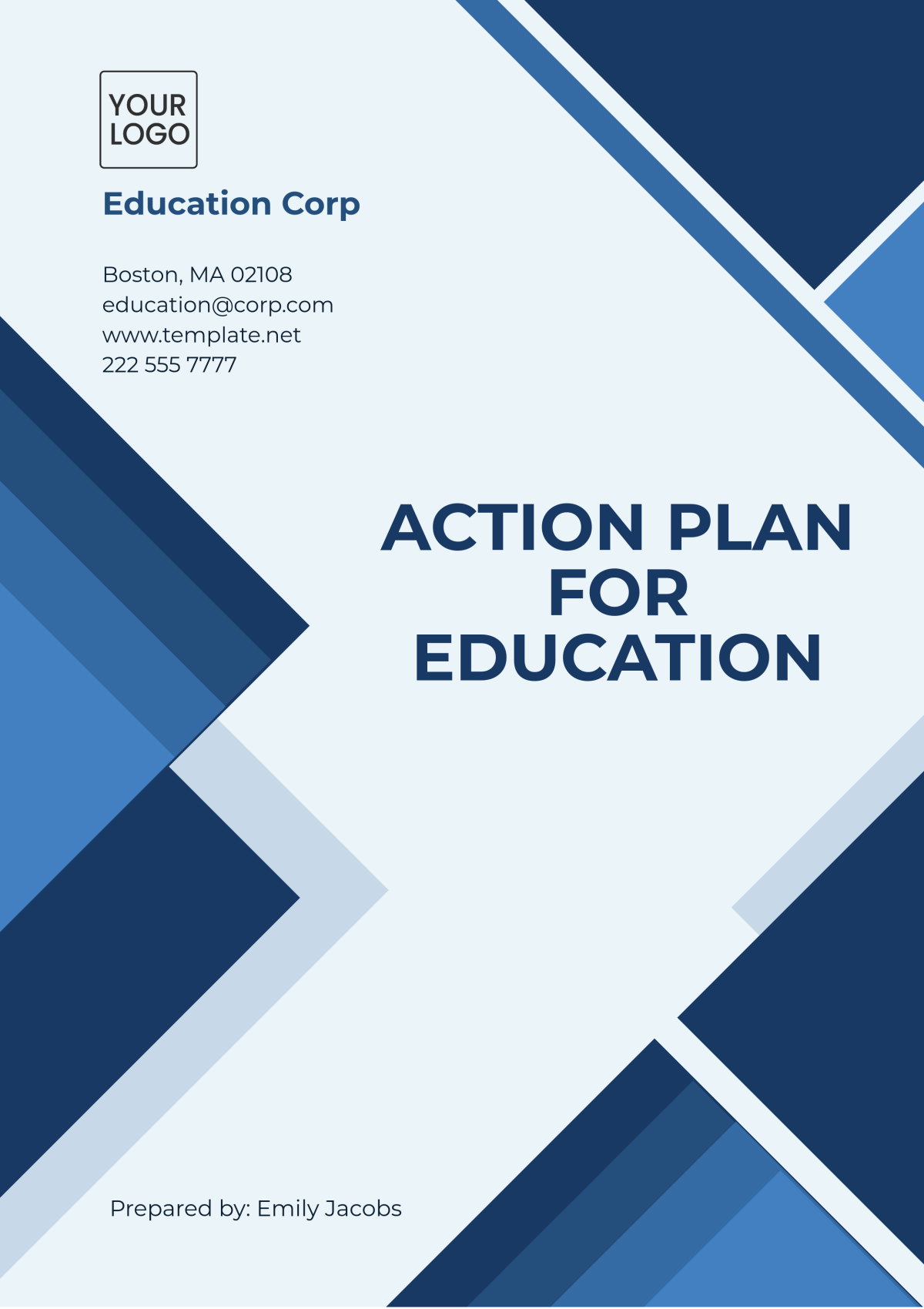 Free Action Plan For Education Template to Edit Online