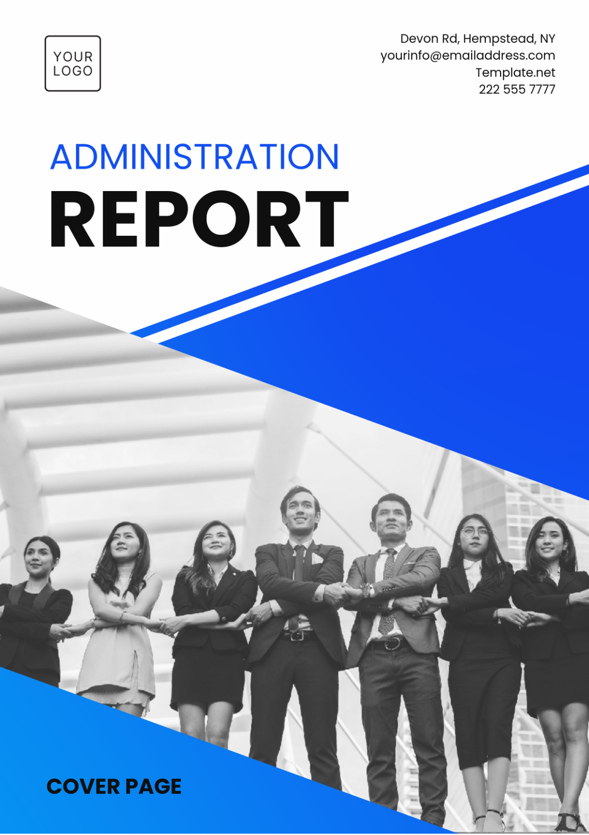 Free Administration Report Template to Edit Online