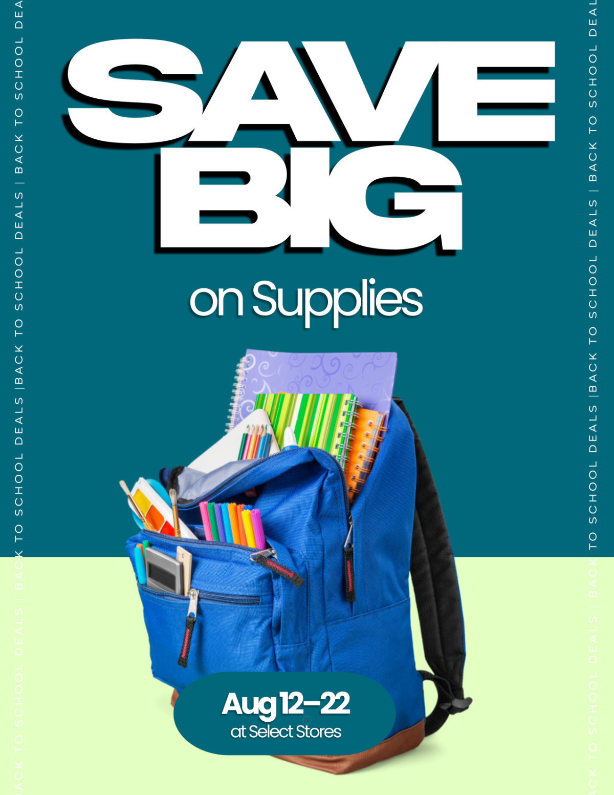 Back To School Deals Template