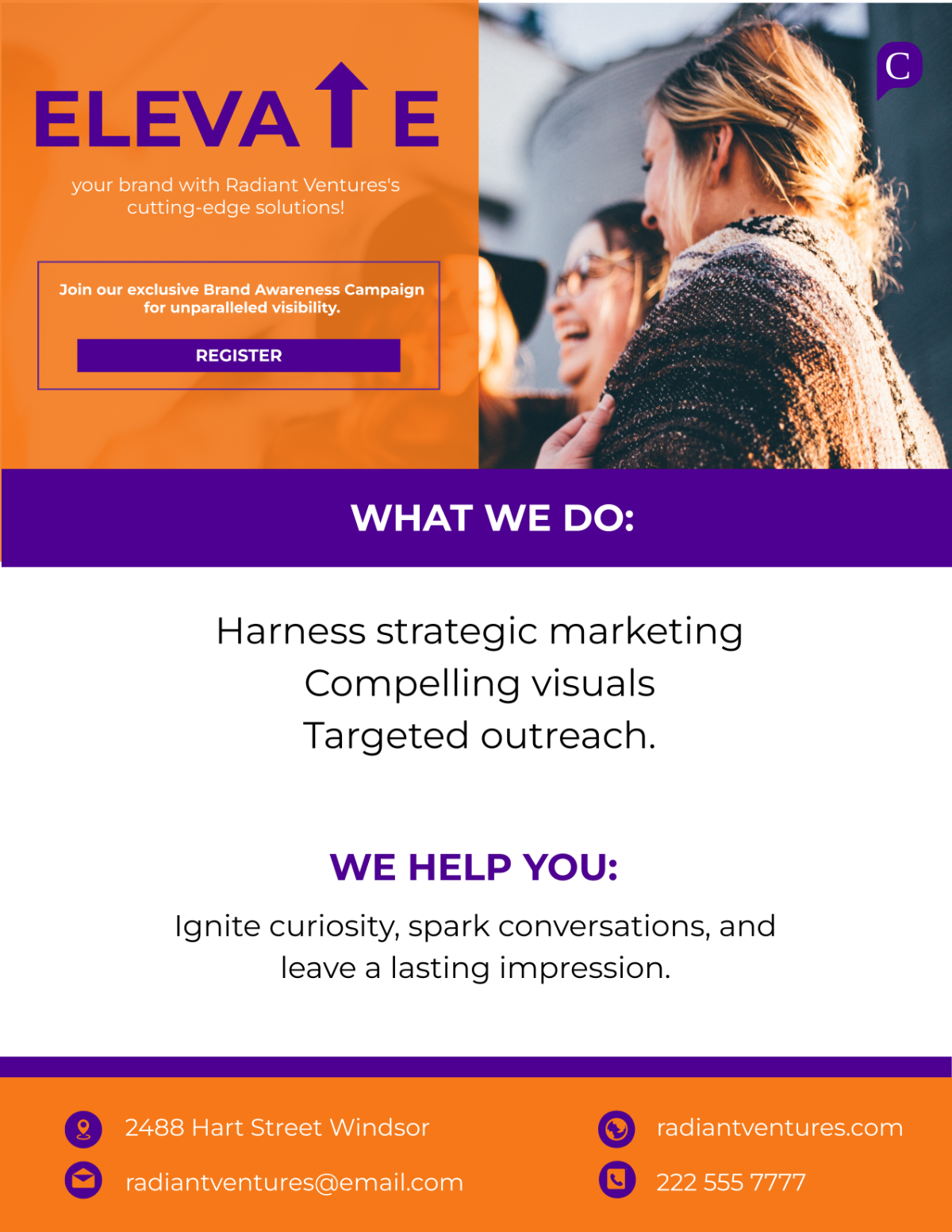 Free Brand Awareness Campaign Flyer Template to Edit Online