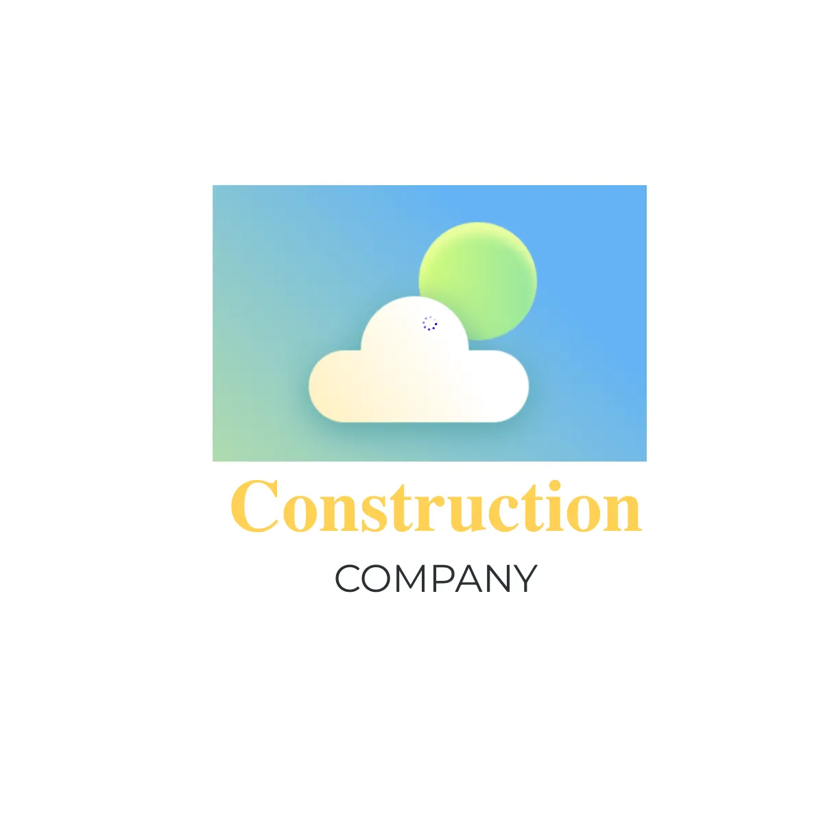 Construction Education Logo Template