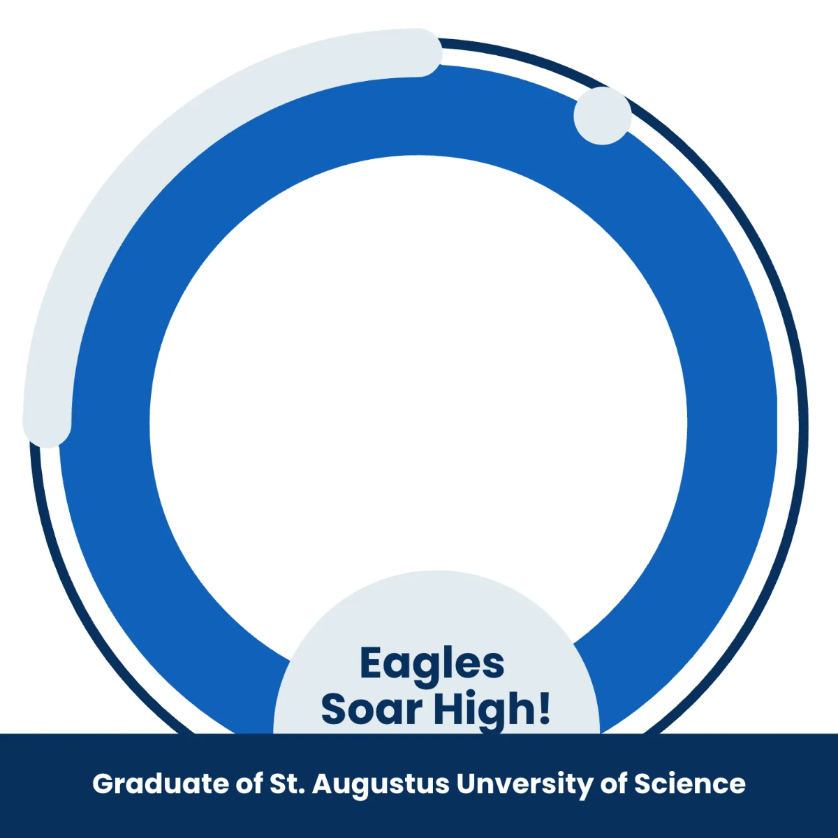 Free Education Facebook Profile Frame Template to Edit Online