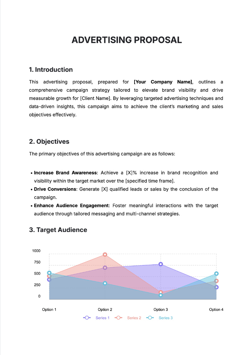 Free AI Advertising Proposal Generator, Free Advertising Proposal Maker Tool