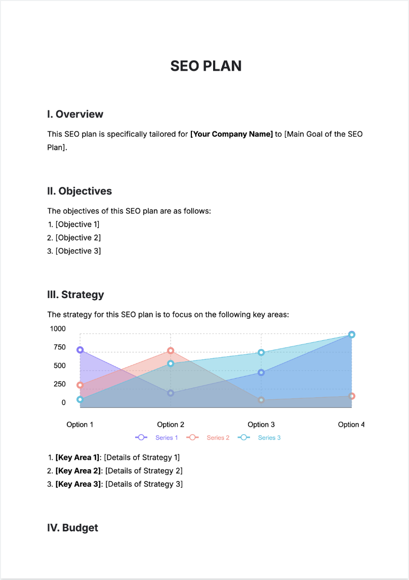 Free AI SEO Plan Generator, Free SEO Plan Maker Online Tool