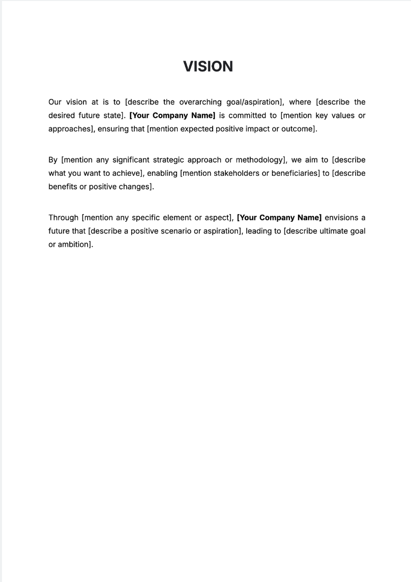 Free AI Vision Generator, Free Vision Maker Online Tool