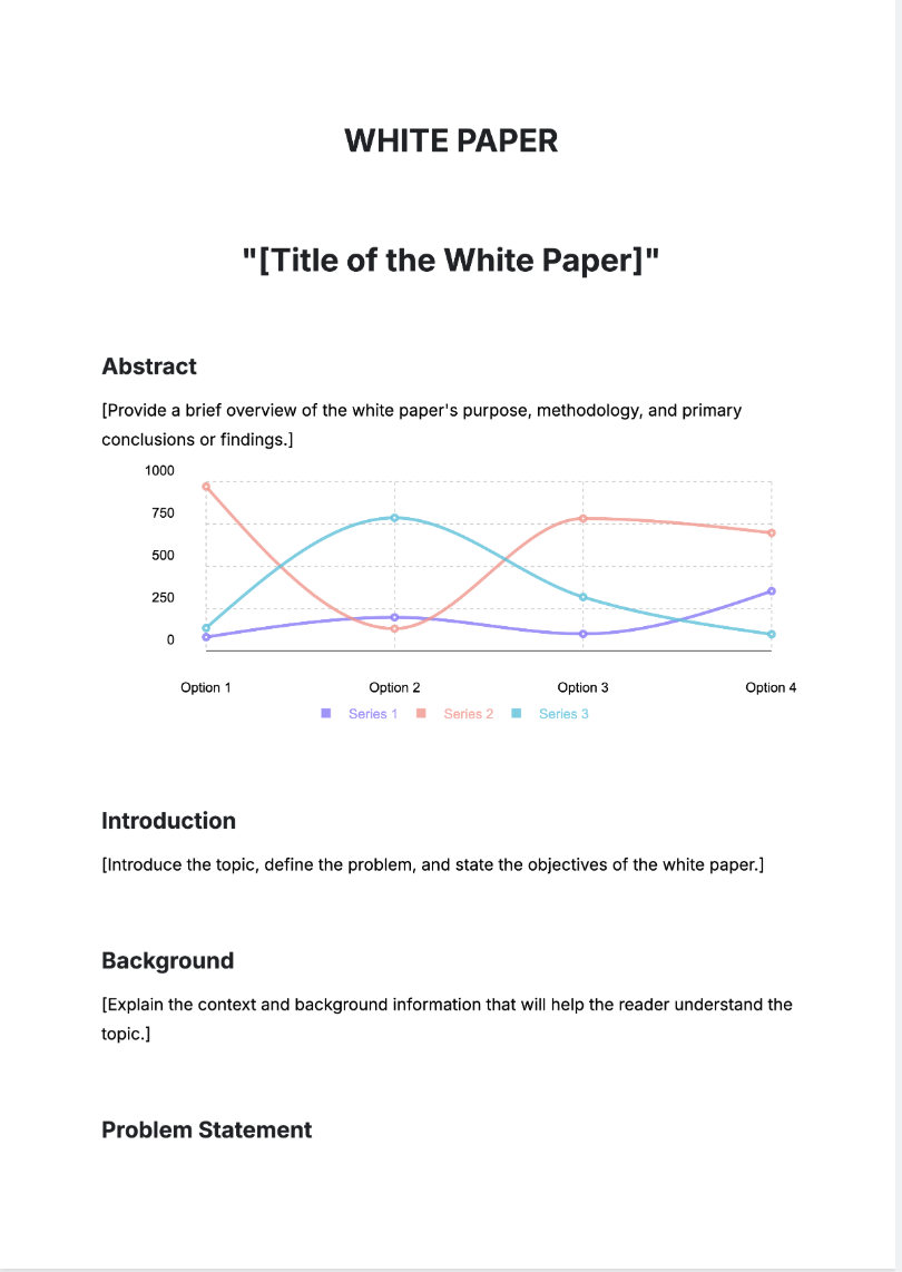 Free AI White Paper Generator, Free White Paper Maker Online Tool