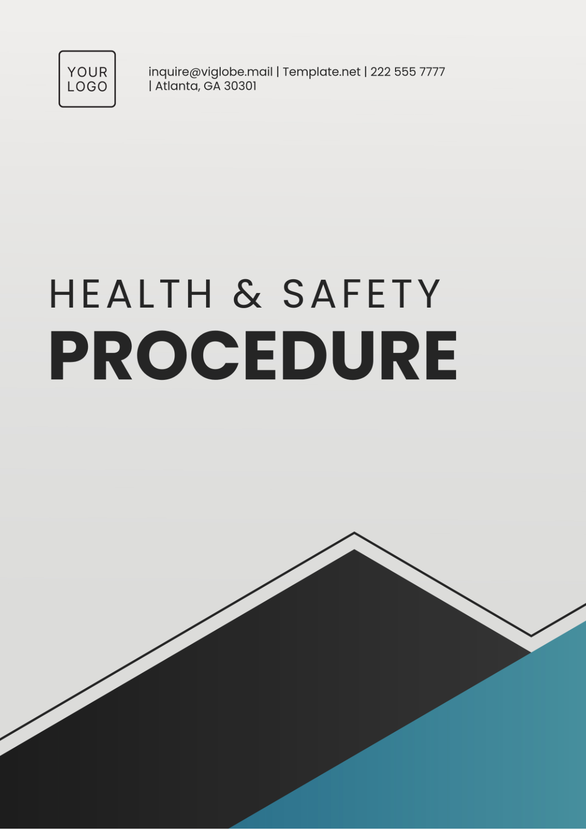 Free Health & Safety Procedure Template to Edit Online