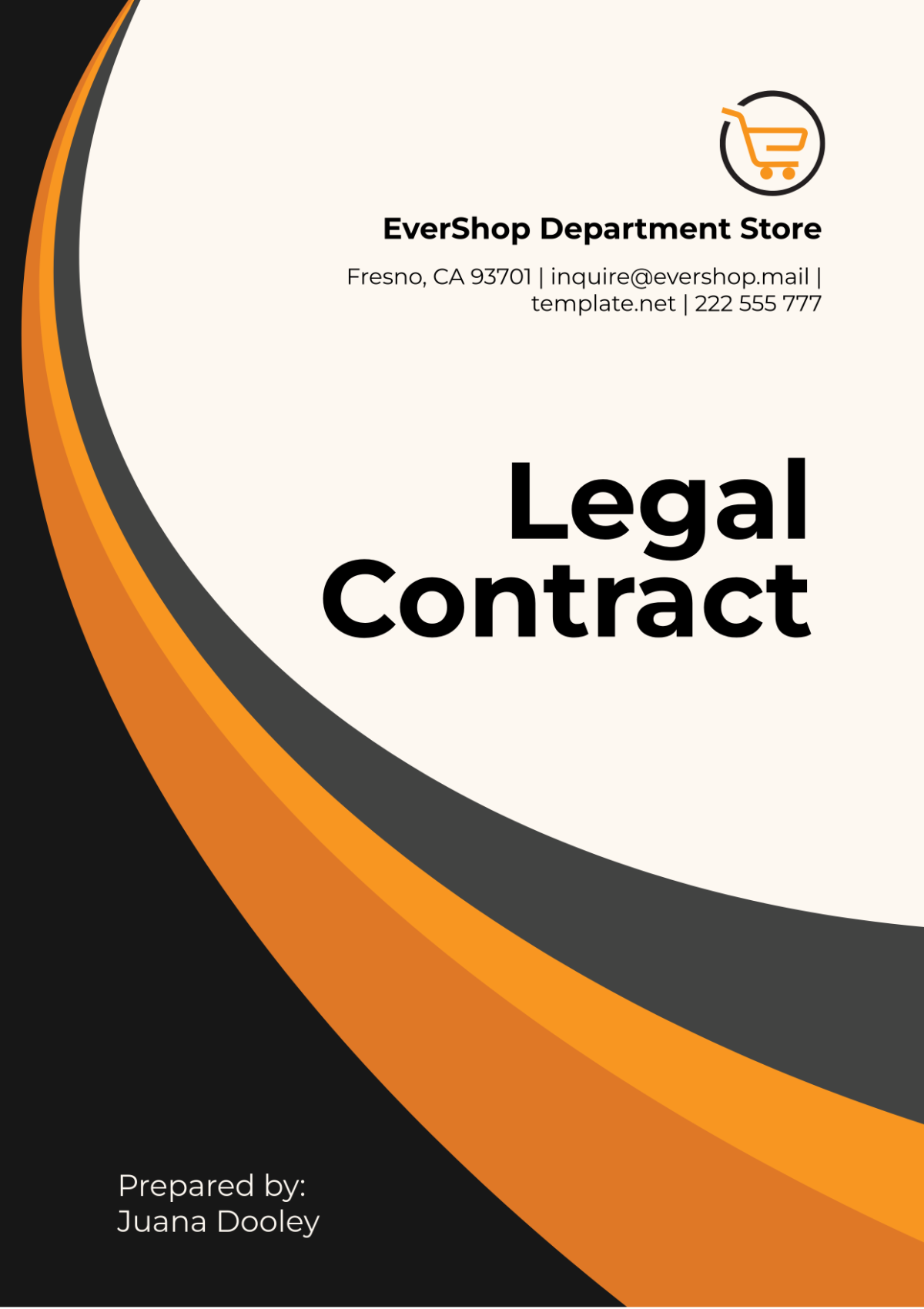 Free Legal Contract Template to Edit Online