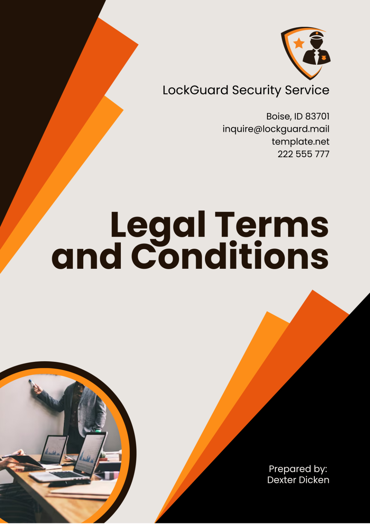 Free Legal Terms and Conditions Template to Edit Online