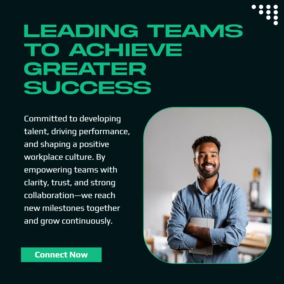 Free Manager Linkedin Post Template