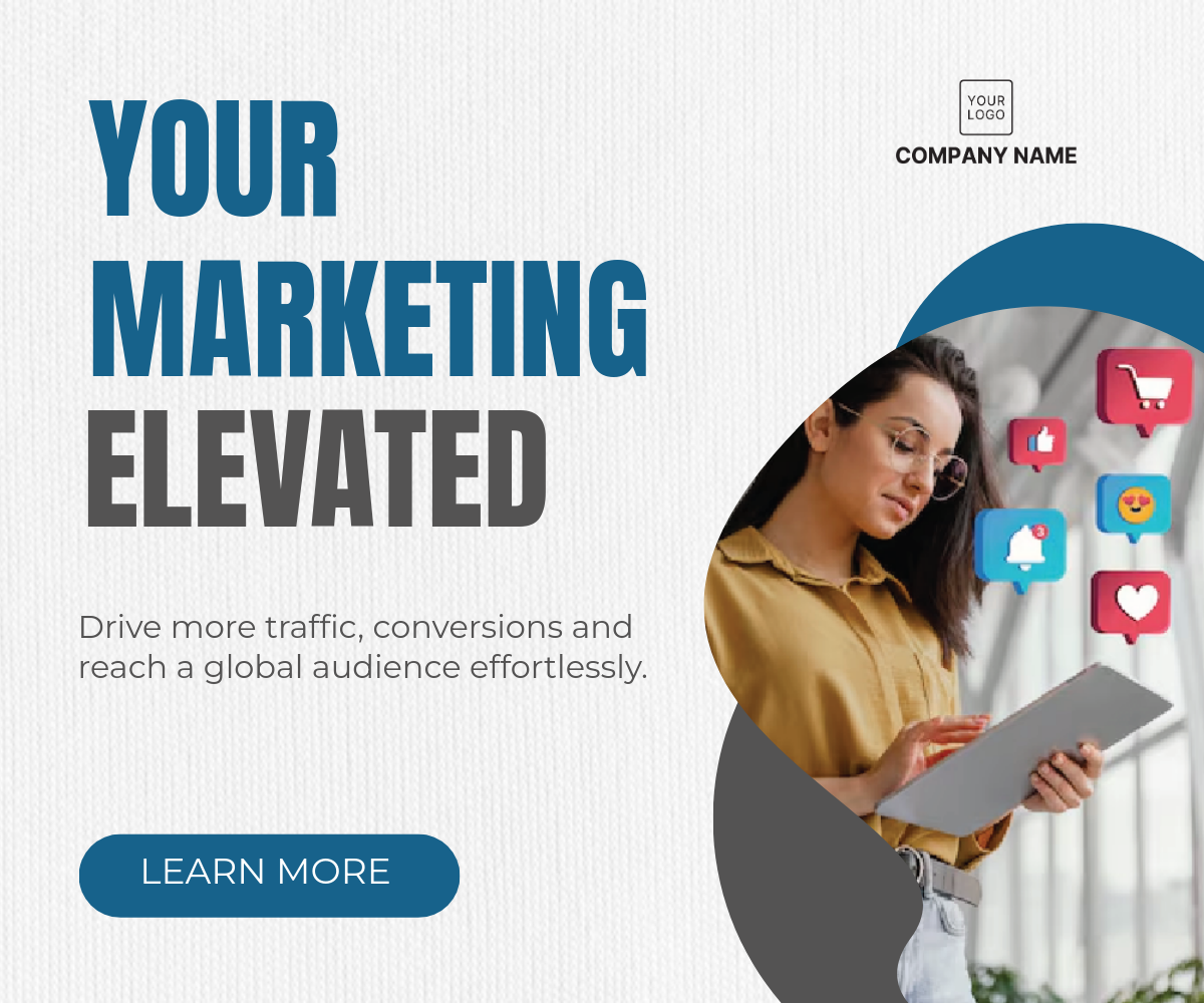 Free Marketing Ad Banner Template to Edit Online