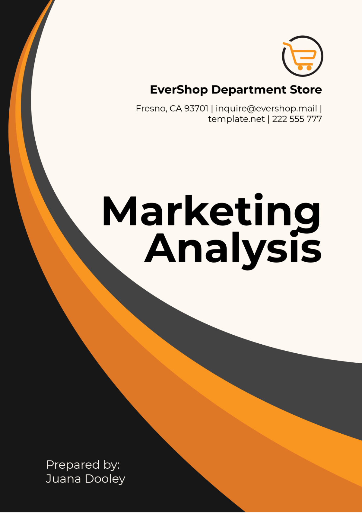 Free Marketing Analysis Format Template to Edit Online