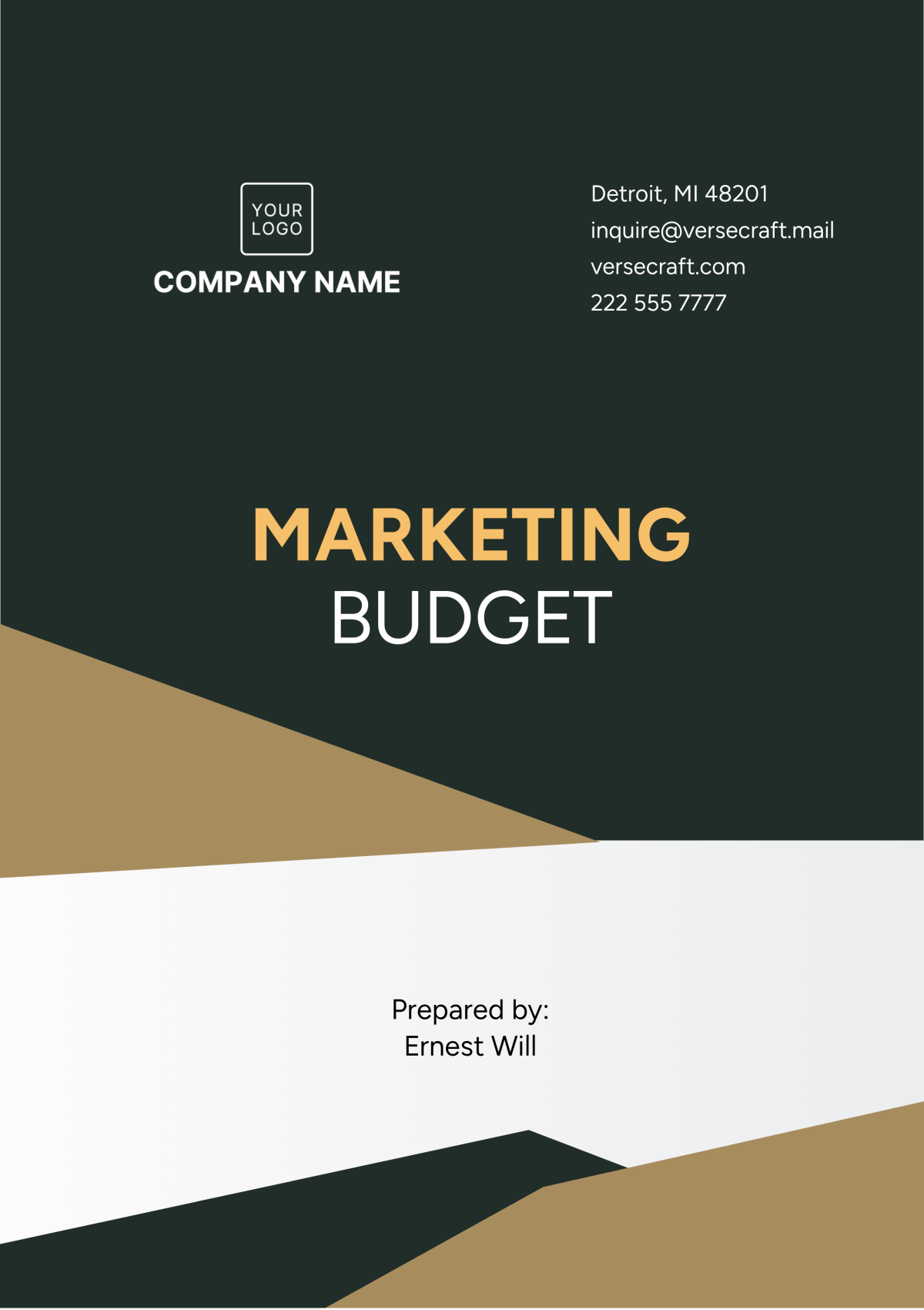 Free Marketing Budget Template to Edit Online