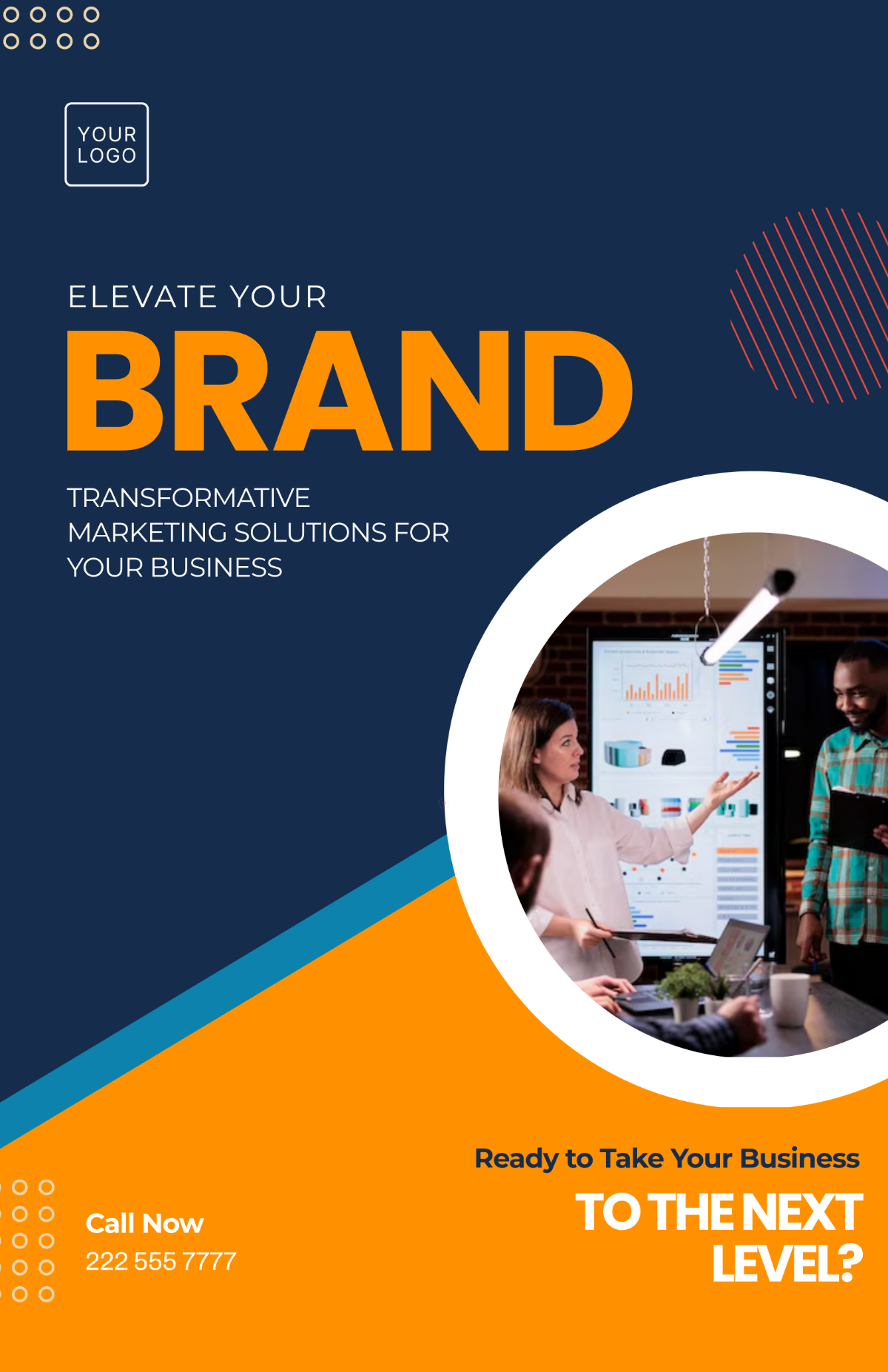 Free Marketing Poster Template to Edit Online