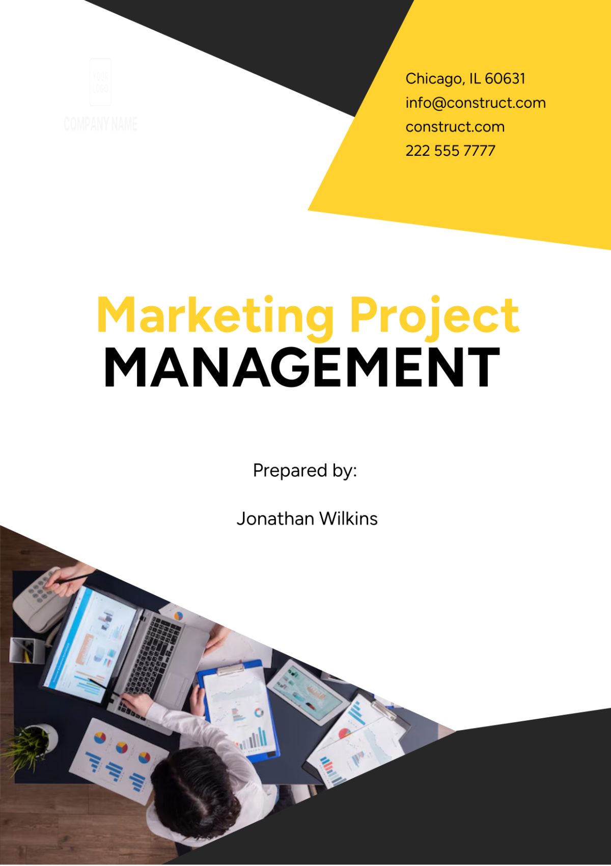 Free Marketing Project Management Template to Edit Online