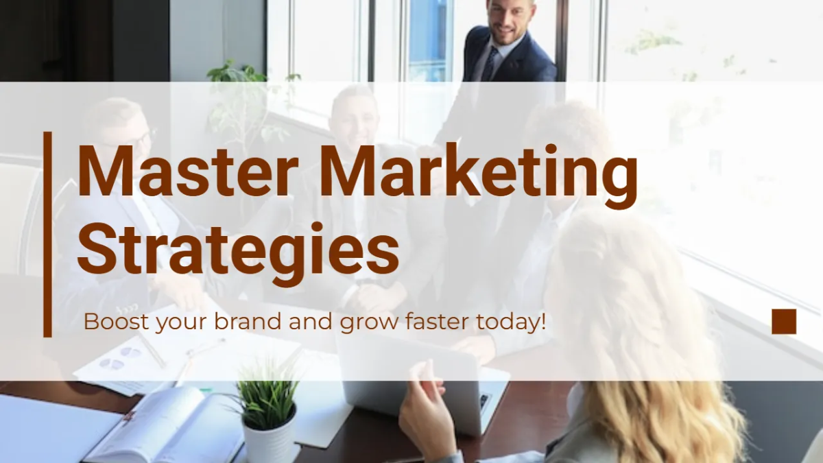 Free Marketing Youtube Thumbnail Template to Edit Online