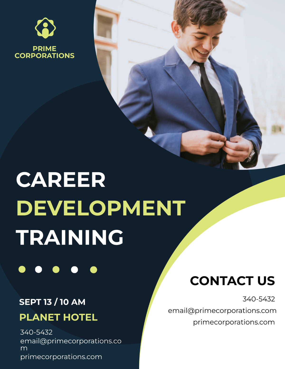 Free Modern HR Flyer Template to Edit Online