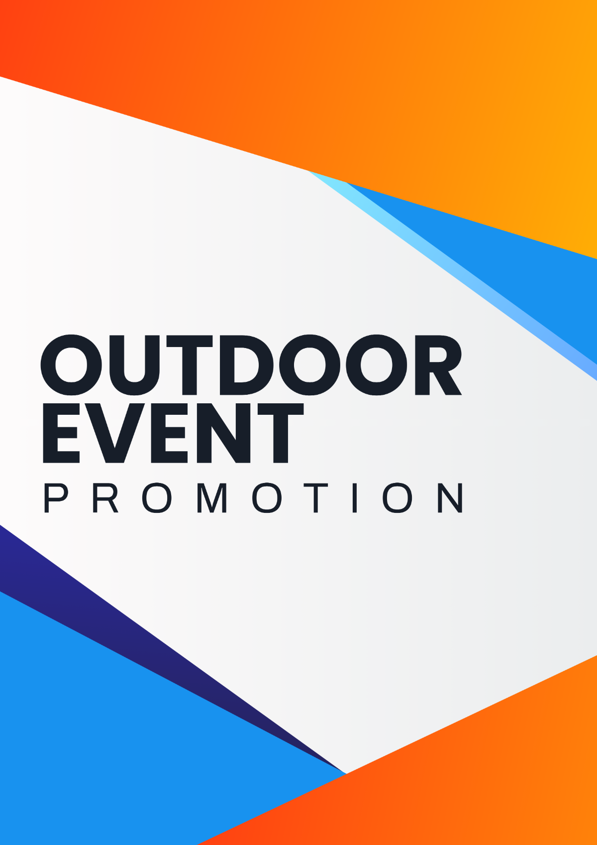 Free Outdoor Event Promotion Signage Template to Edit Online