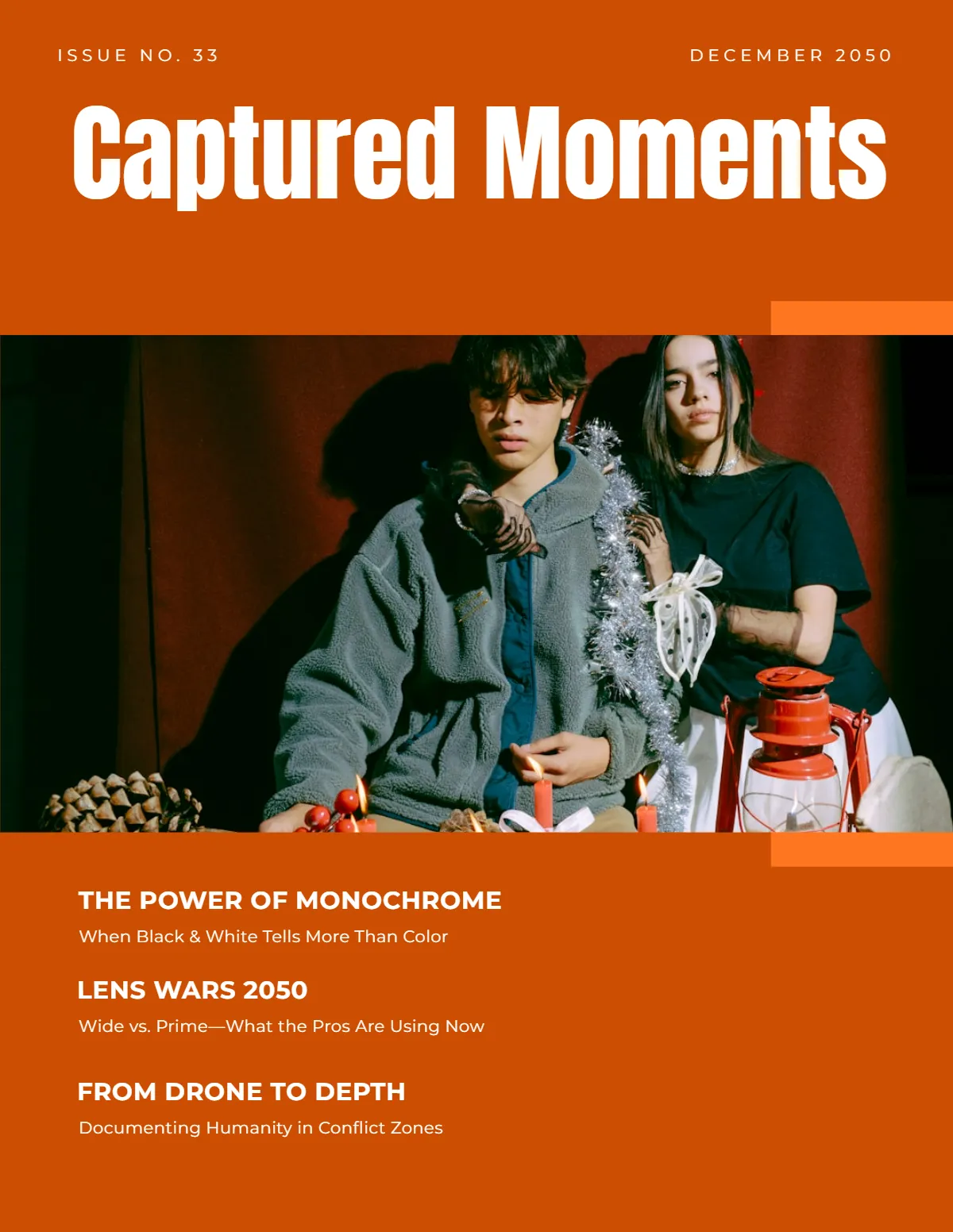 Photography Magazine Cover Template