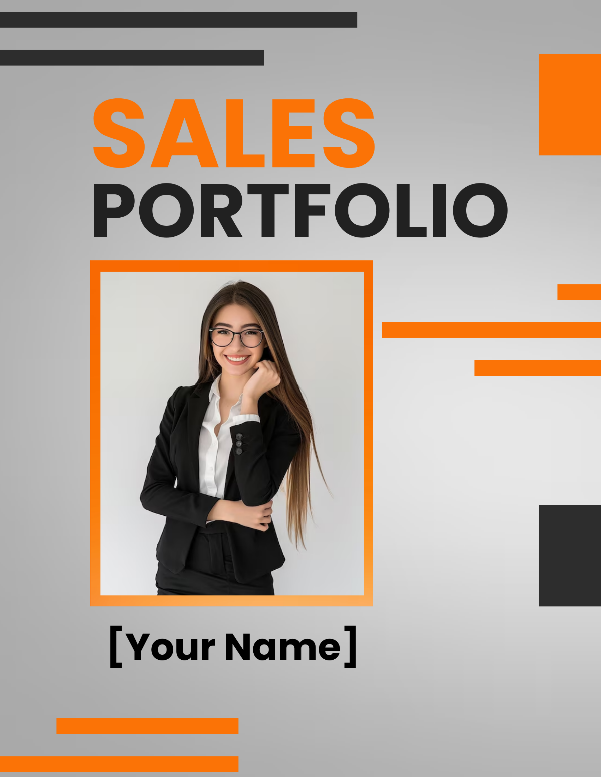 Free Sales Portfolio Template to Edit Online