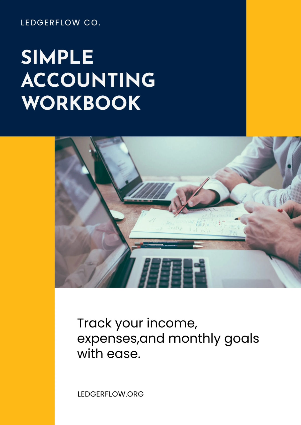 Free Simple Accounting Workbook to Edit Online