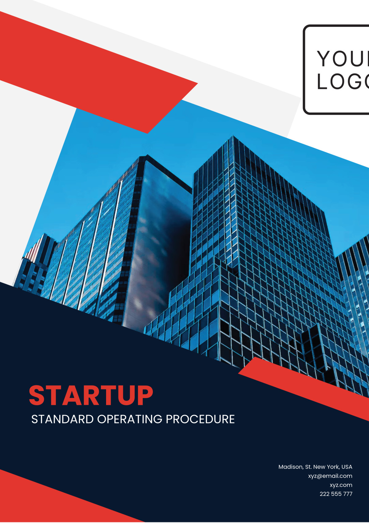 Free Startup SOP Template to Edit Online